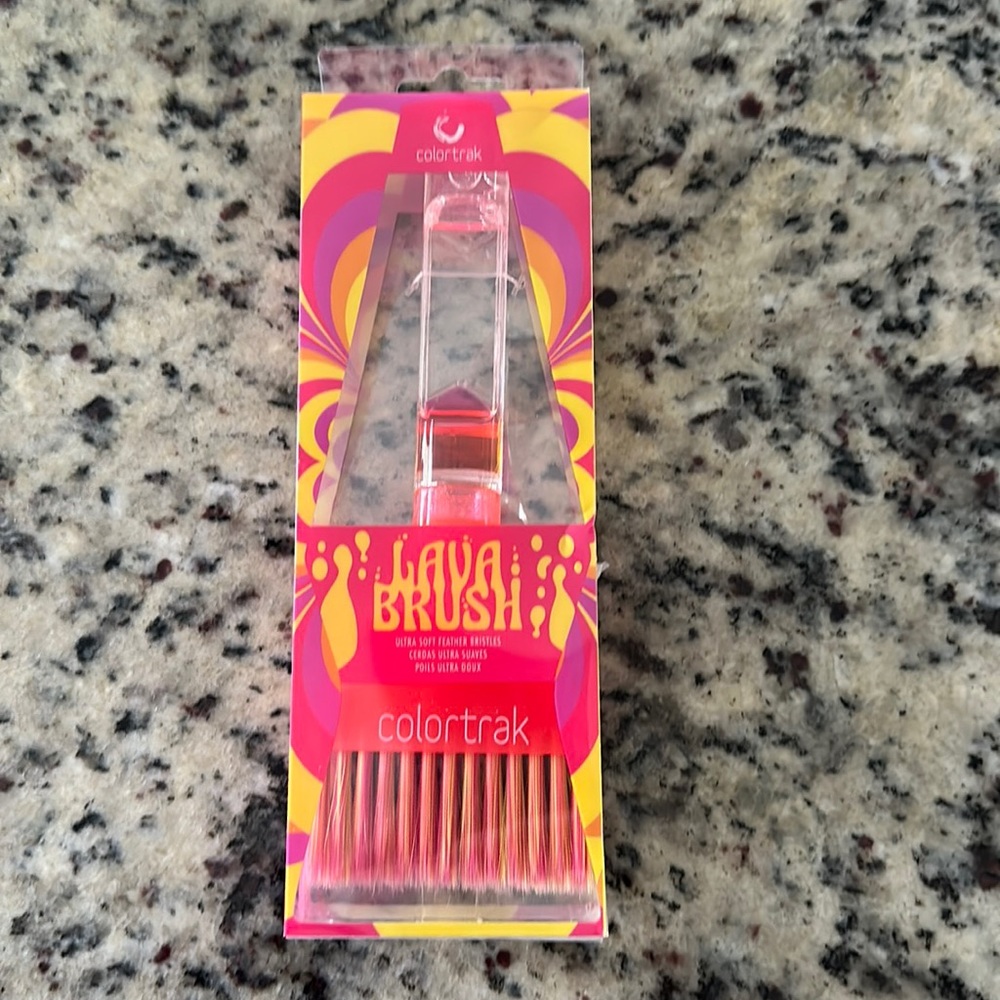 Colortrak lava brush BNIB
